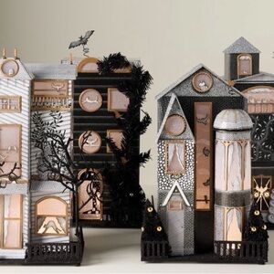 Anthropologie village Halloween balducci Florence Set